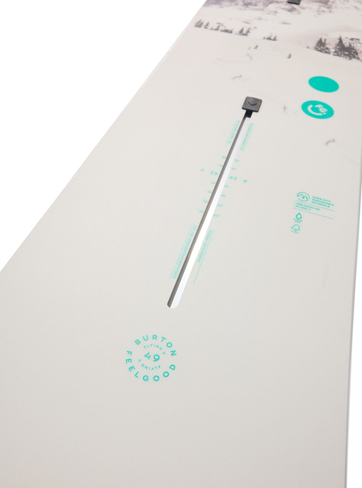 Women's Burton Feelgood Flying V Snowboard - First Tracks - Burton All Mountain - alternate view 6