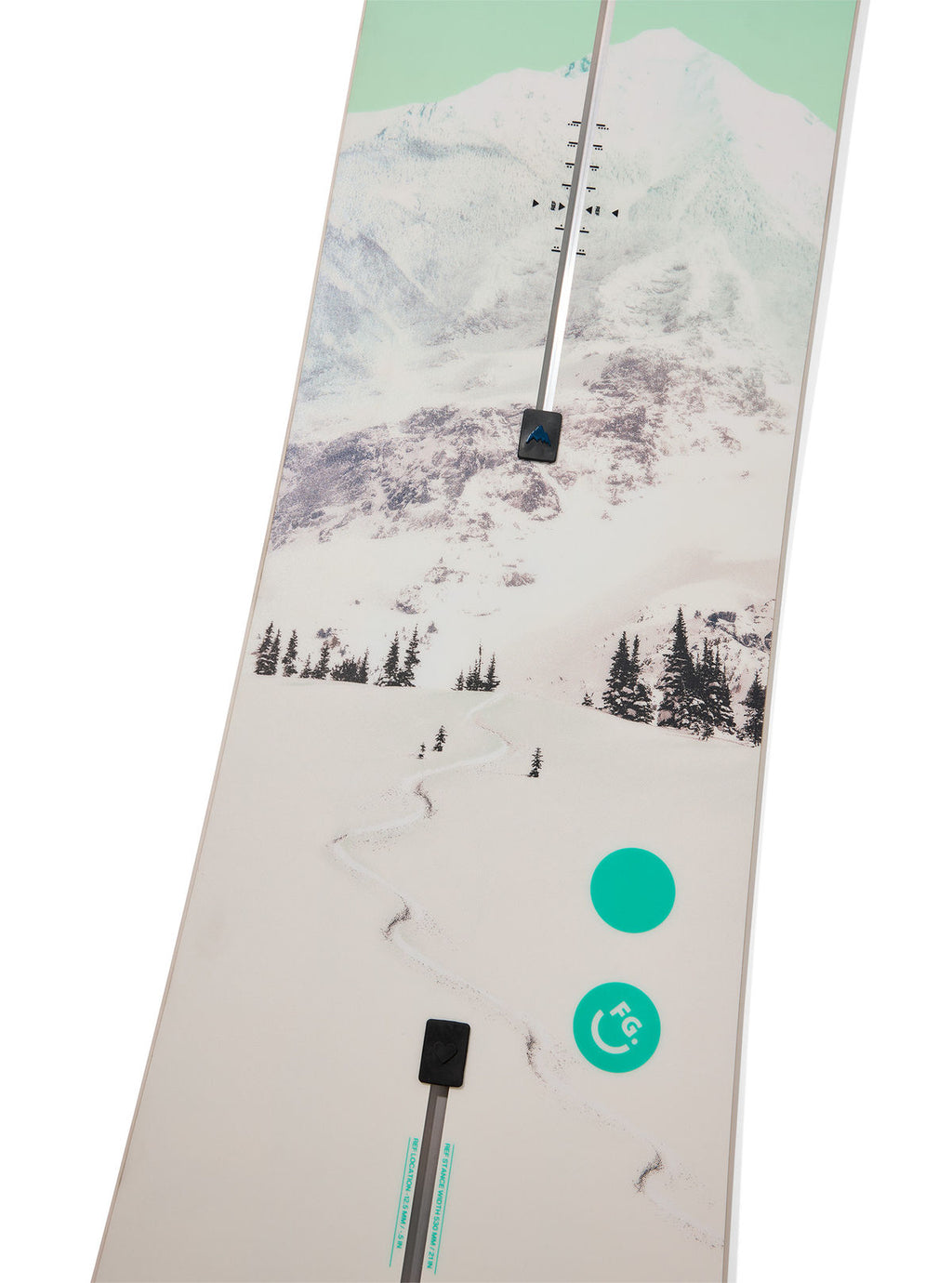 Women's Burton Feelgood Flying V Snowboard - First Tracks - Burton All Mountain - alternate view 9