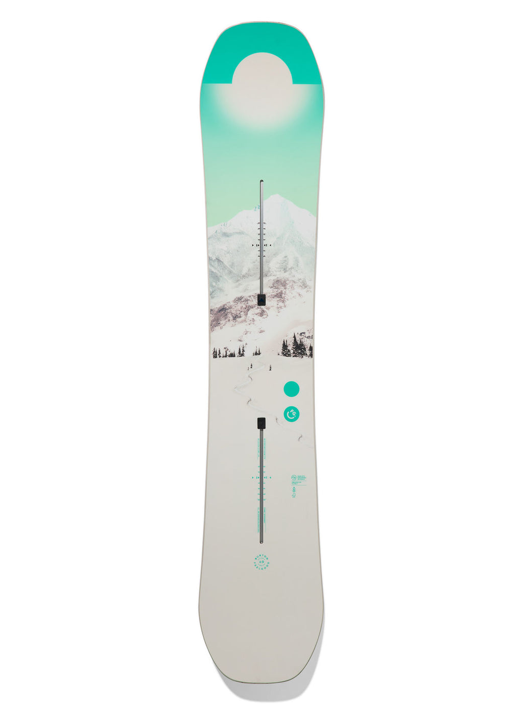 Women's Burton Feelgood Flying V Snowboard - First Tracks - Burton All Mountain - alternate view 12