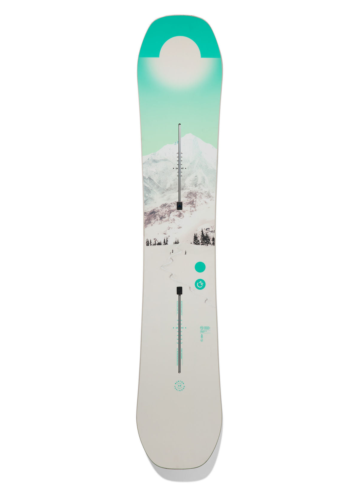 Women's Burton Feelgood Flying V Snowboard - First Tracks - Burton All Mountain - alternate view 12