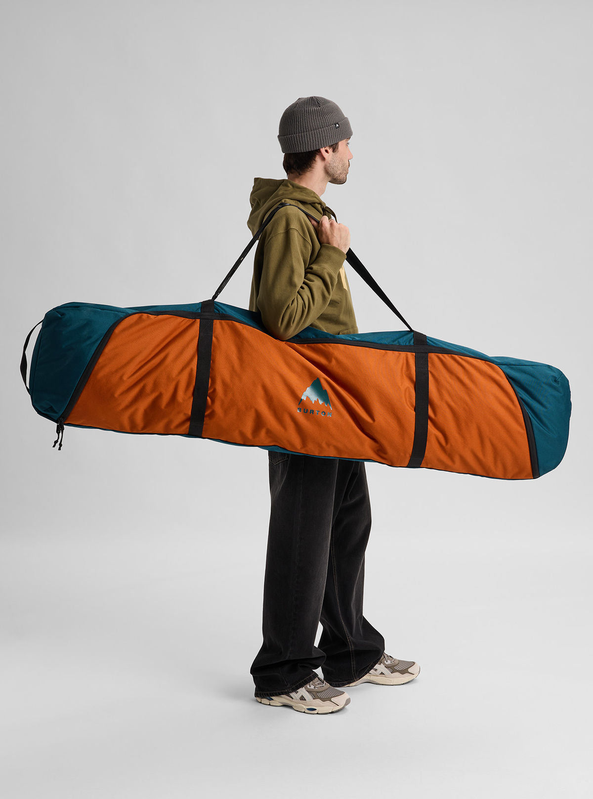 Burton Space Sack Snowboard Bag - Spiced Chai/Atlantic Teal - Burton Equipment Bags - alternate view 3