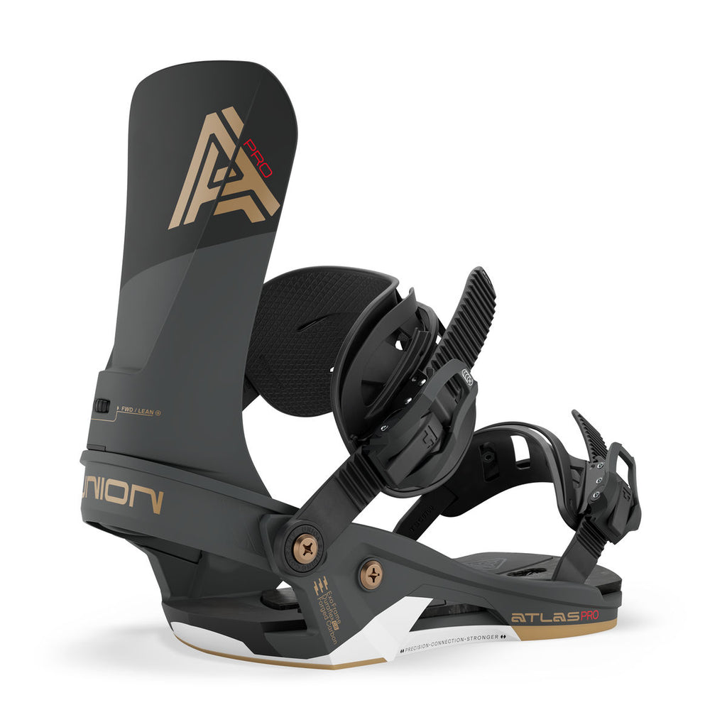 Union Atlas Pro Snowboard Bindings - Black - Union Bindings Strap
