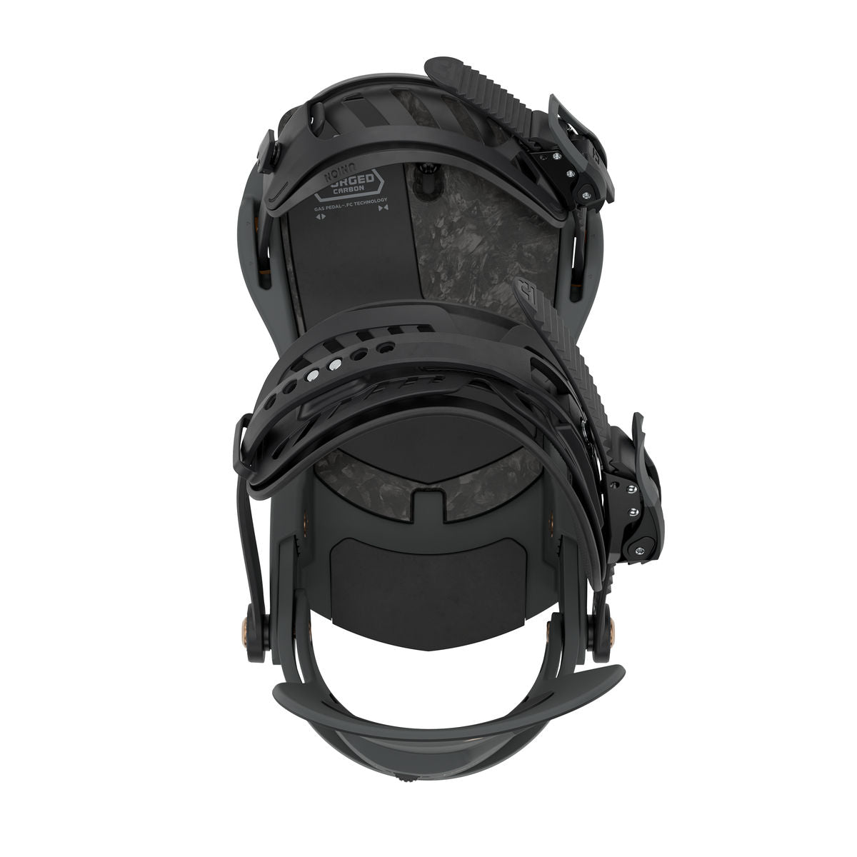 Union Atlas Pro Snowboard Bindings - Black - Union Bindings Strap - alternate view 4