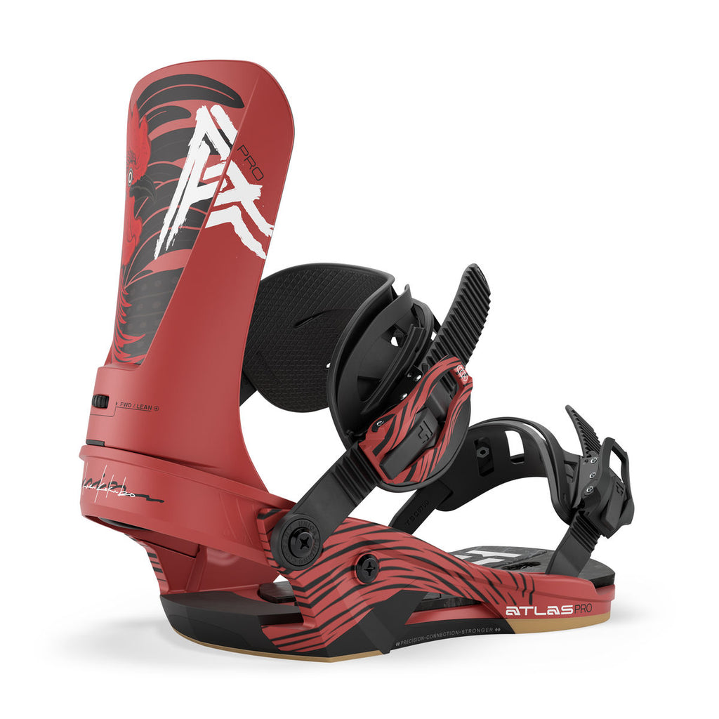 Union Atlas Pro Snowboard Bindings - Kazu Kokubo - Union Bindings Strap
