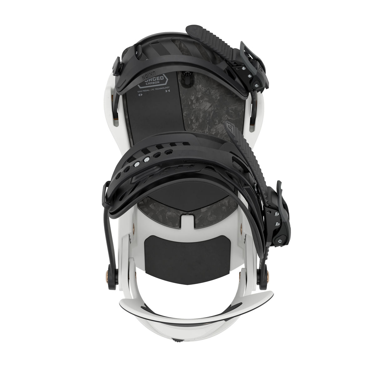 Union Atlas Pro Snowboard Bindings - Stone - Union Bindings Strap - alternate view 4