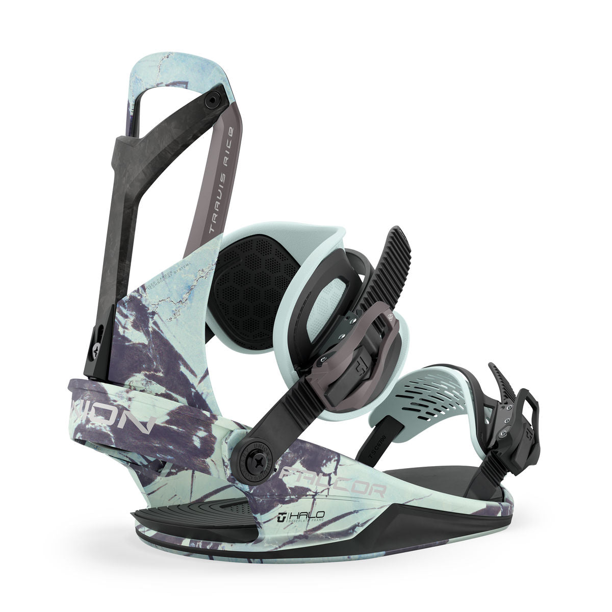 Union Falcor Snowboard Bindings - Glacier Shadow - Union Bindings Strap