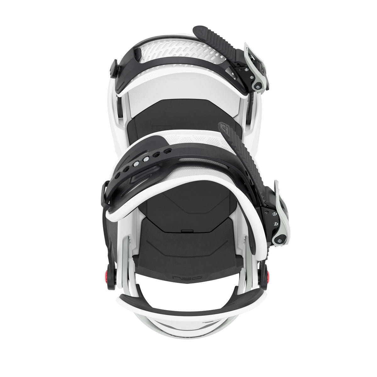 Union Neo Snowboard Bindings - White - Union Bindings Strap - alternate view 4