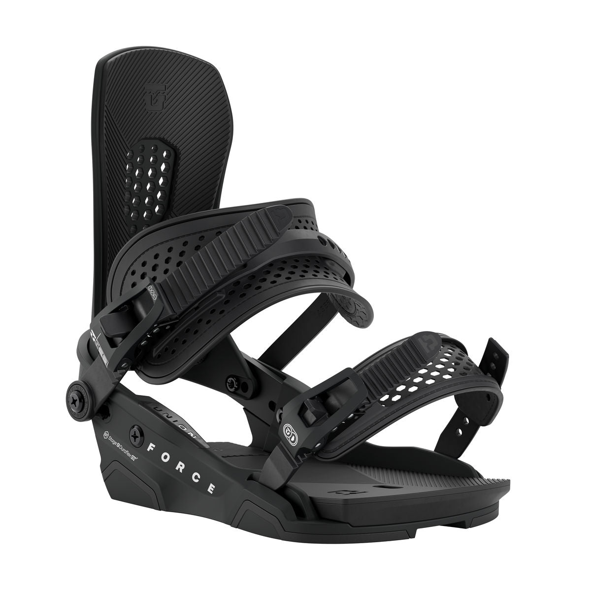 Men's Union Force Snowboard Bindings - Black - Union Bindings Strap - alternate view 2