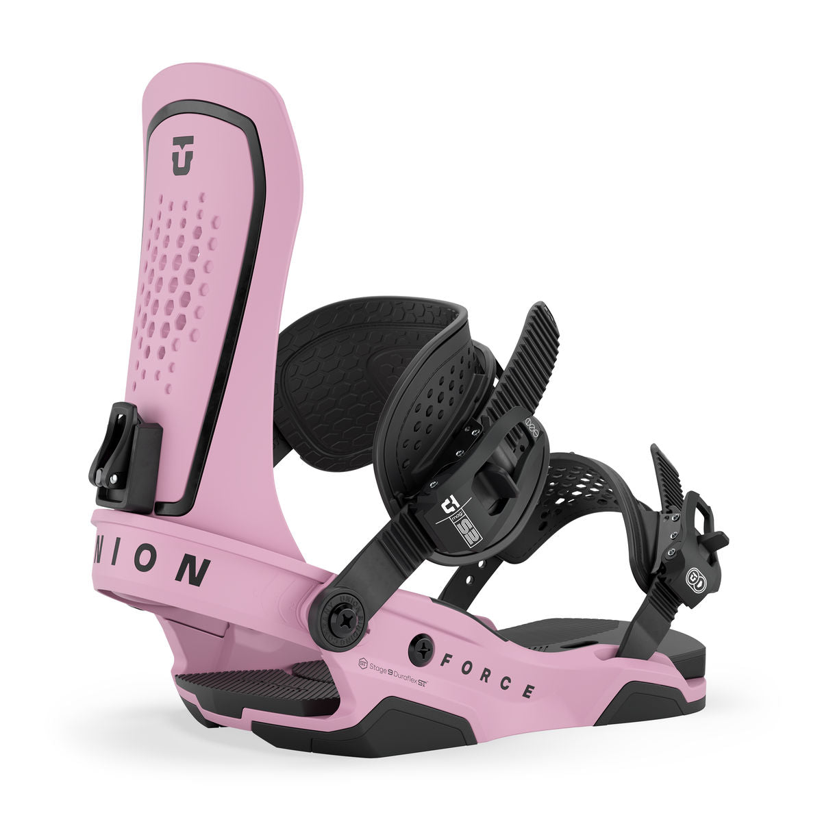 Men's Union Force Snowboard Bindings - Pink - Union Bindings Strap