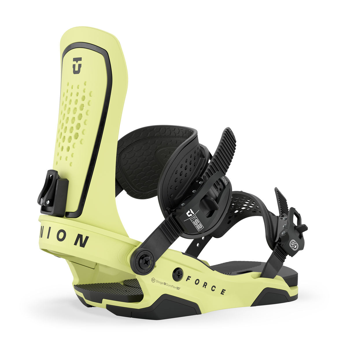 Men's Union Force Snowboard Bindings - Yellow - Union Bindings Strap