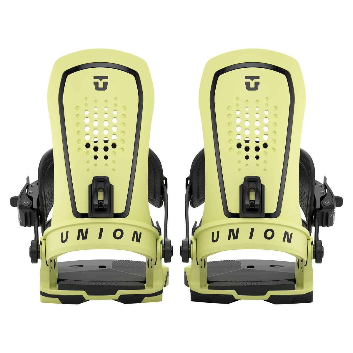 Men's Union Force Snowboard Bindings - Yellow - Union Bindings Strap - alternate view 5