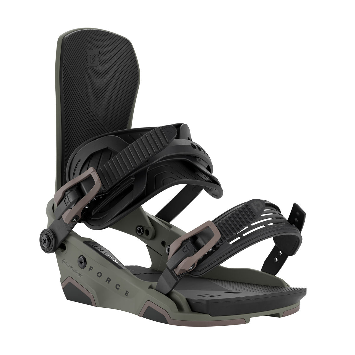 Men's Union Force Team Snowboard Bindings - Tactical Green - Union Bindings Strap - alternate view 2