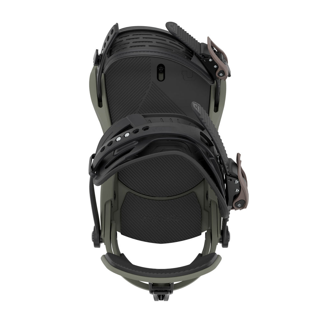 Men's Union Force Team Snowboard Bindings - Tactical Green - Union Bindings Strap - alternate view 4