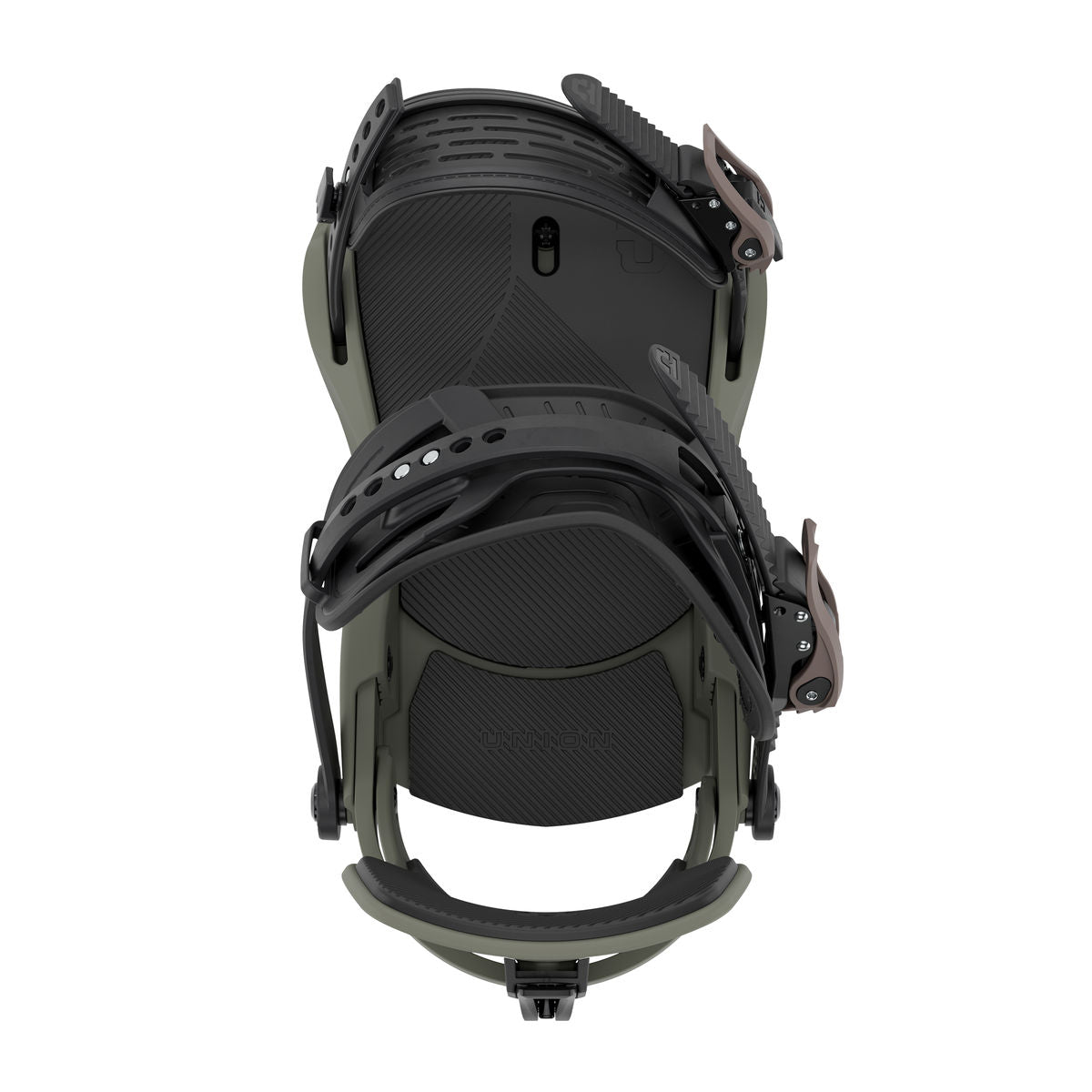 Men's Union Force Team Snowboard Bindings - Tactical Green - Union Bindings Strap - alternate view 4