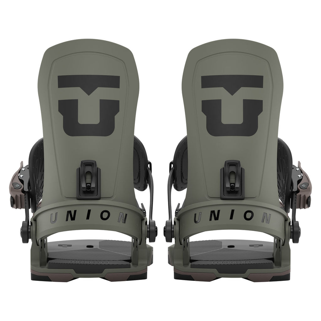 Men's Union Force Team Snowboard Bindings - Tactical Green - Union Bindings Strap - alternate view 5