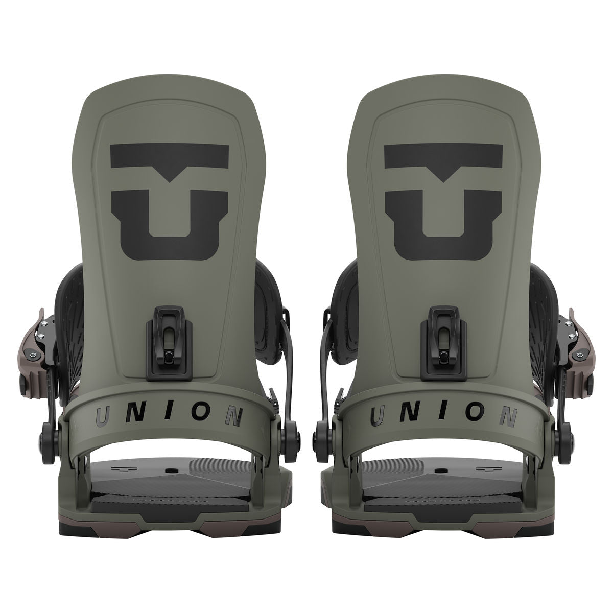 Men's Union Force Team Snowboard Bindings - Tactical Green - Union Bindings Strap - alternate view 5
