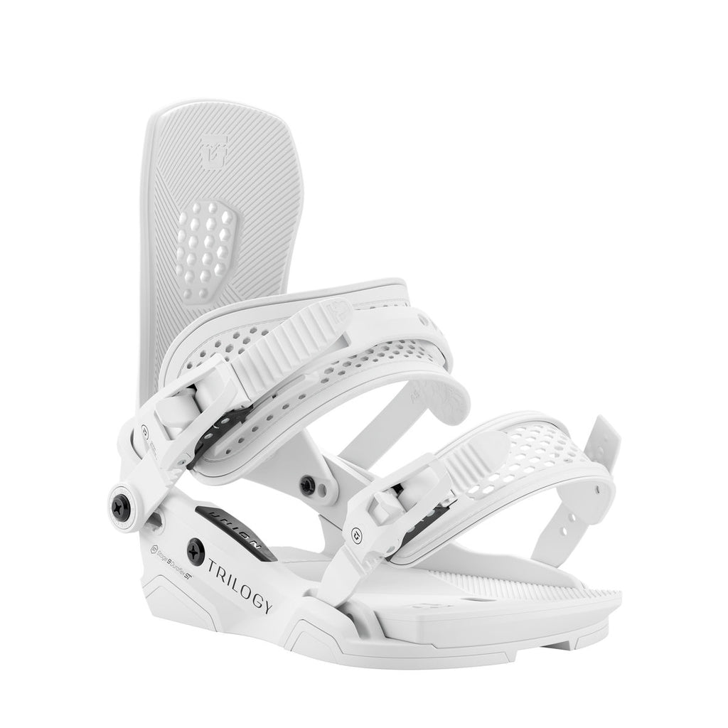 Women's Union Trilogy Snowboard Bindings - White - Union Bindings Strap - alternate view 2