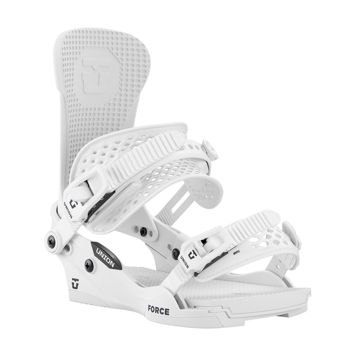 Men's Union Force Classic Snowboard Bindings - White - Union Bindings Strap - alternate view 2