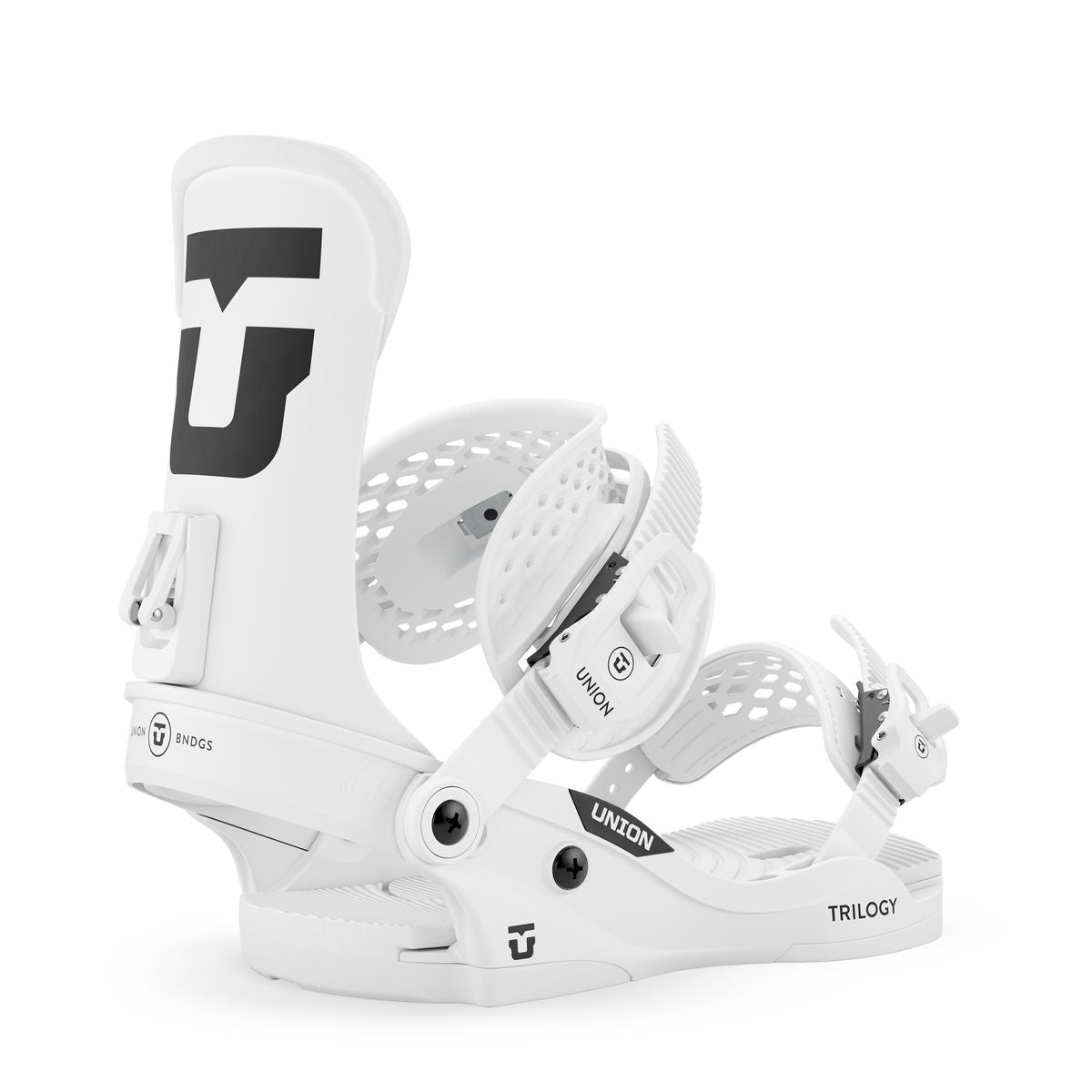 Women's Union Trilogy Classic Snowboard Bindings - White - Union Bindings Strap