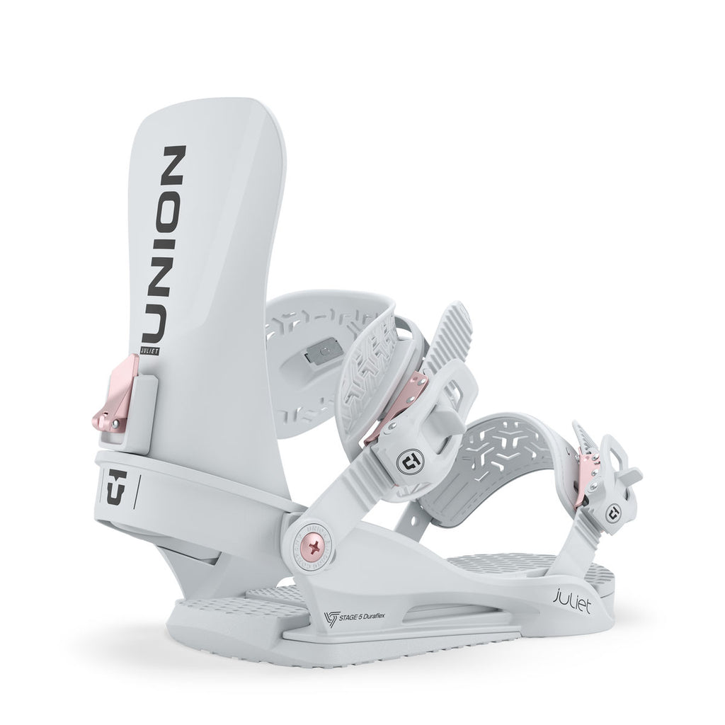 Women's Union Juliet Snowboard Bindings - Light Grey - Union Bindings Strap