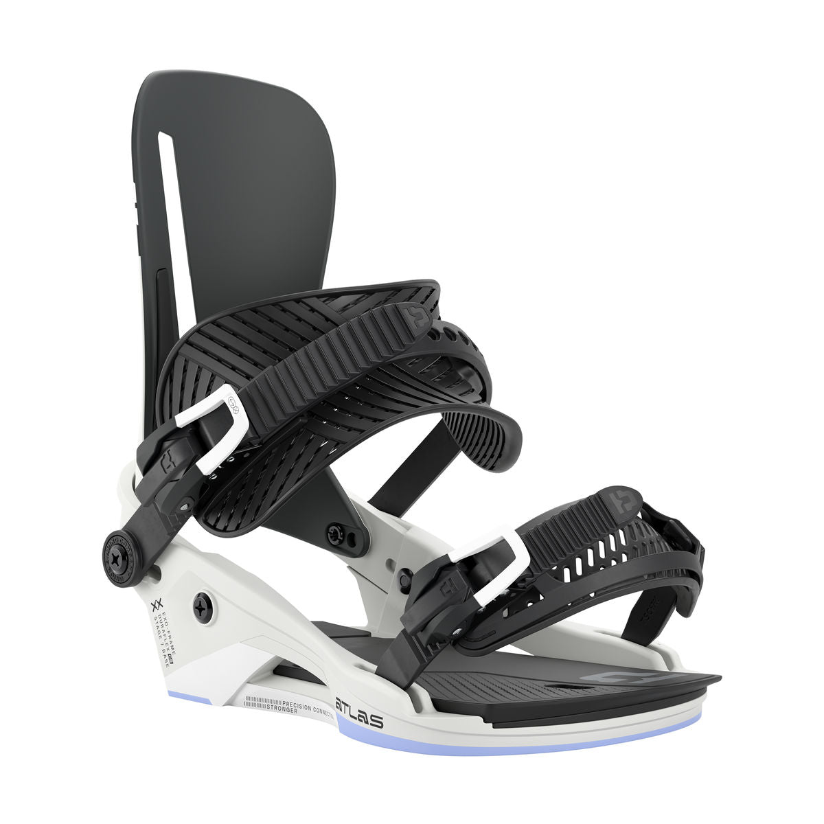 Union Atlas Snowboard Bindings - Cool Grey - Union Bindings Strap - alternate view 2