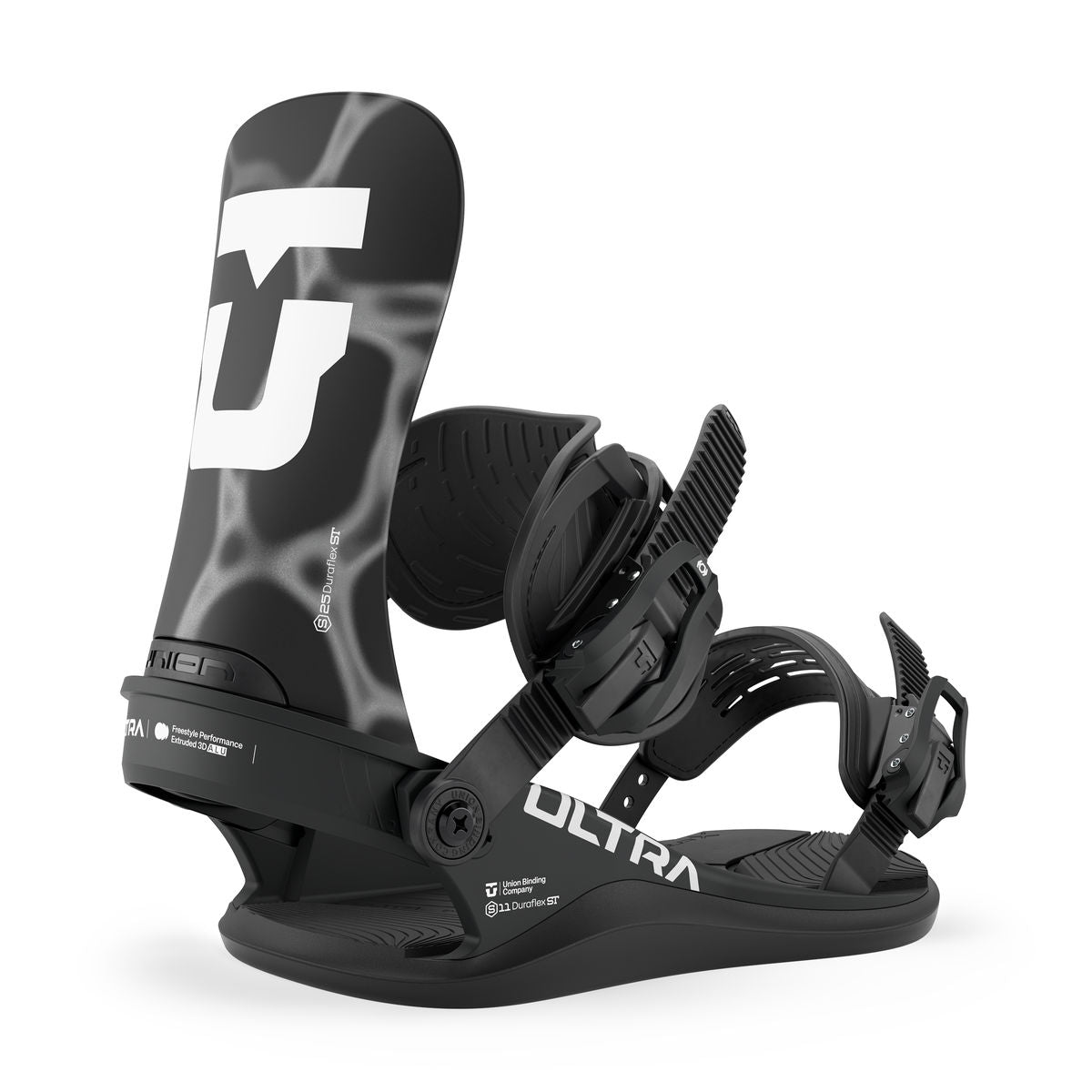 Men's Union Ultra Snowboard Bindings - Black - Union Bindings Strap