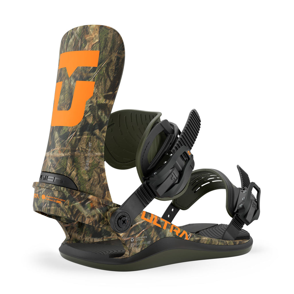 Men's Union Ultra Snowboard Bindings - Camo - Union Bindings Strap
