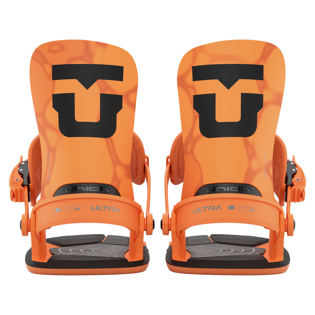 Men's Union Ultra Snowboard Bindings - Orange - Union Bindings Strap - alternate view 5