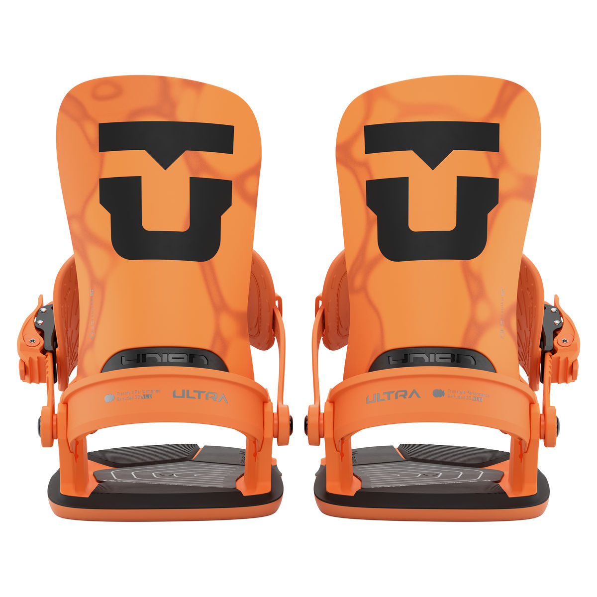 Men's Union Ultra Snowboard Bindings - Orange - Union Bindings Strap - alternate view 5