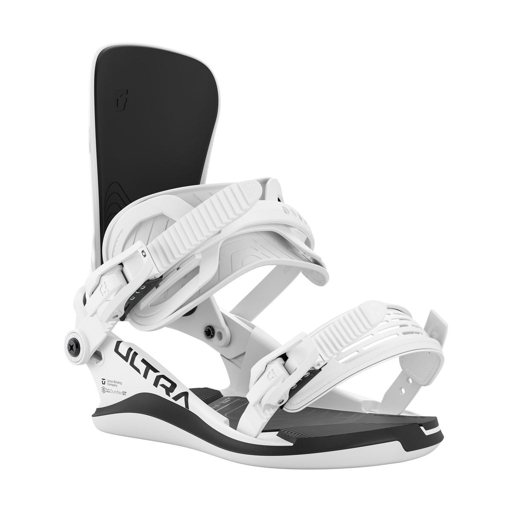 Men's Union Ultra Snowboard Bindings - White - Union Bindings Strap - alternate view 2