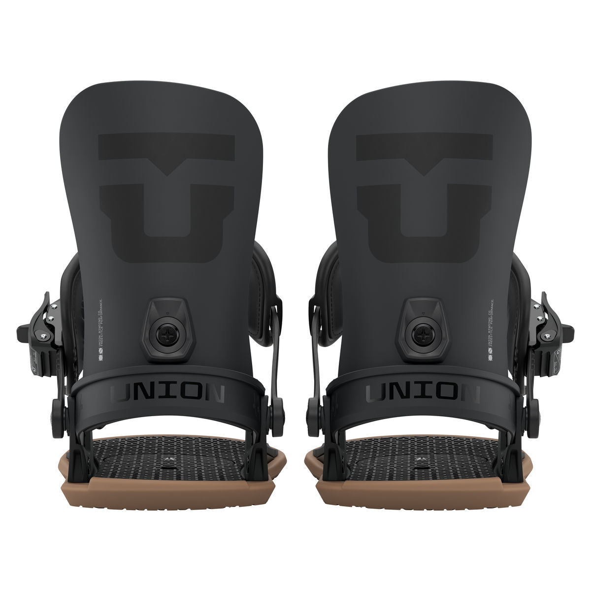 Men's Union Strata Snowboard Bindings - Black - Union Bindings Strap - alternate view 5
