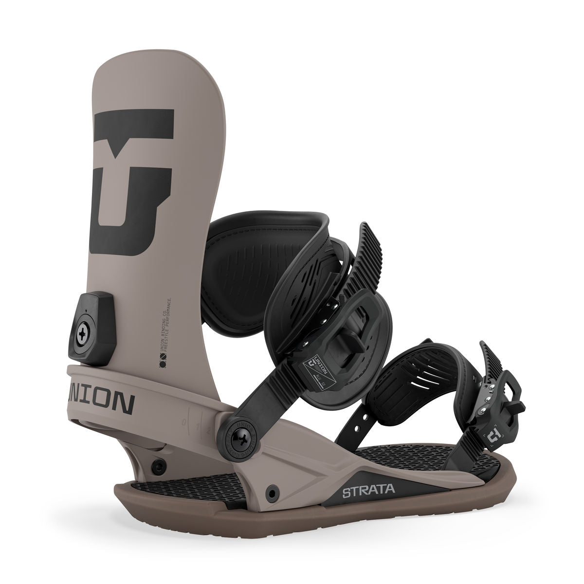 Men's Union Strata Snowboard Bindings - Brown - Union Bindings Strap