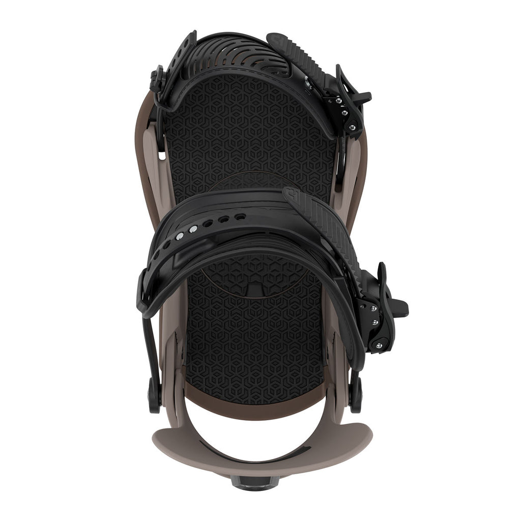 Men's Union Strata Snowboard Bindings - Brown - Union Bindings Strap - alternate view 4