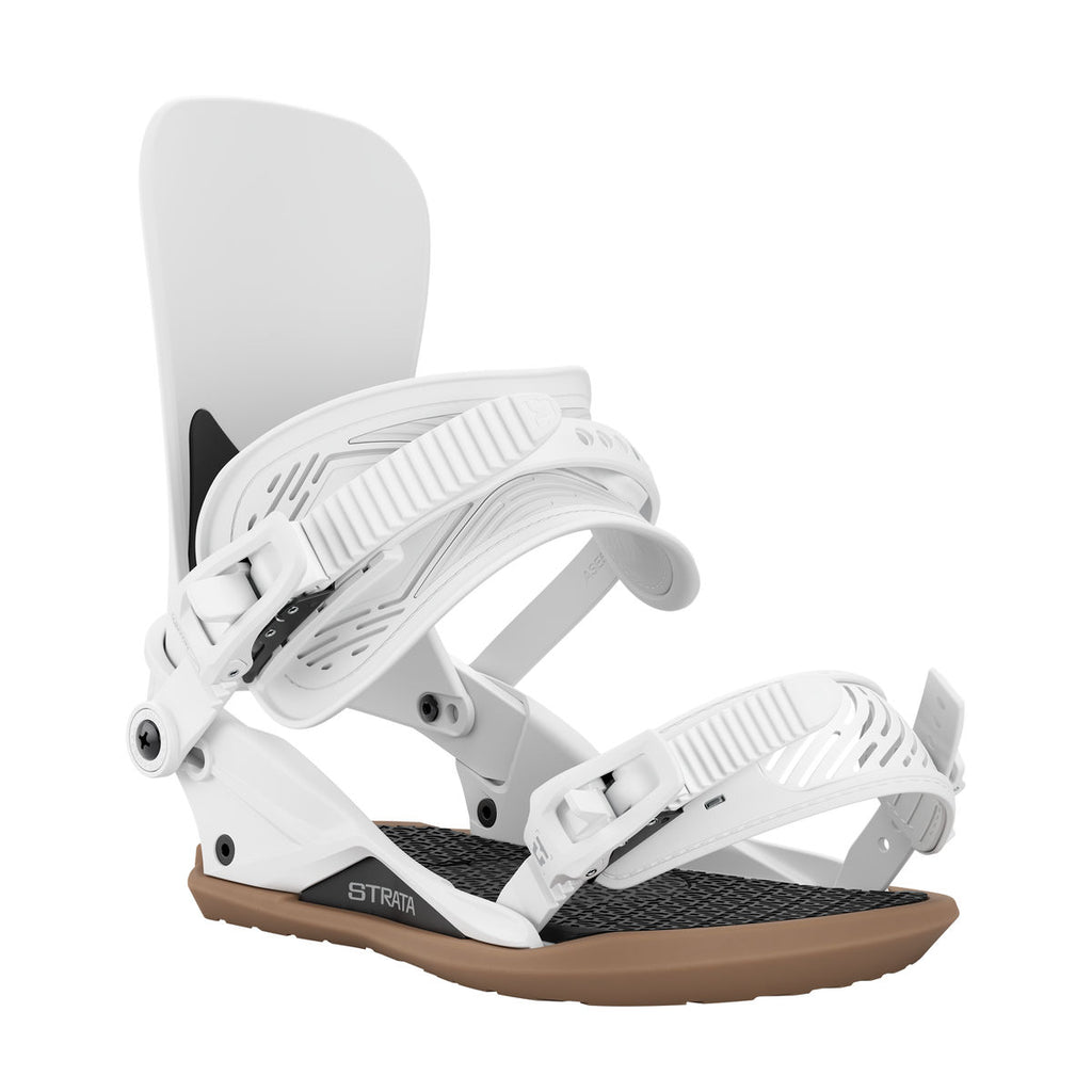 Men's Union Strata Snowboard Bindings - White - Union Bindings Strap - alternate view 2