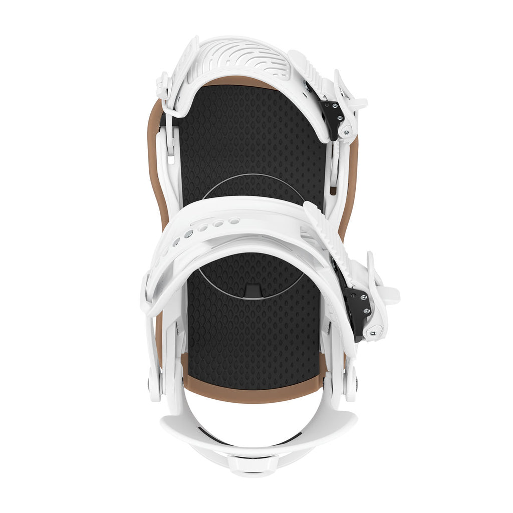 Women's Union Legacy Snowboard Bindings - White - Union Bindings Strap - alternate view 4