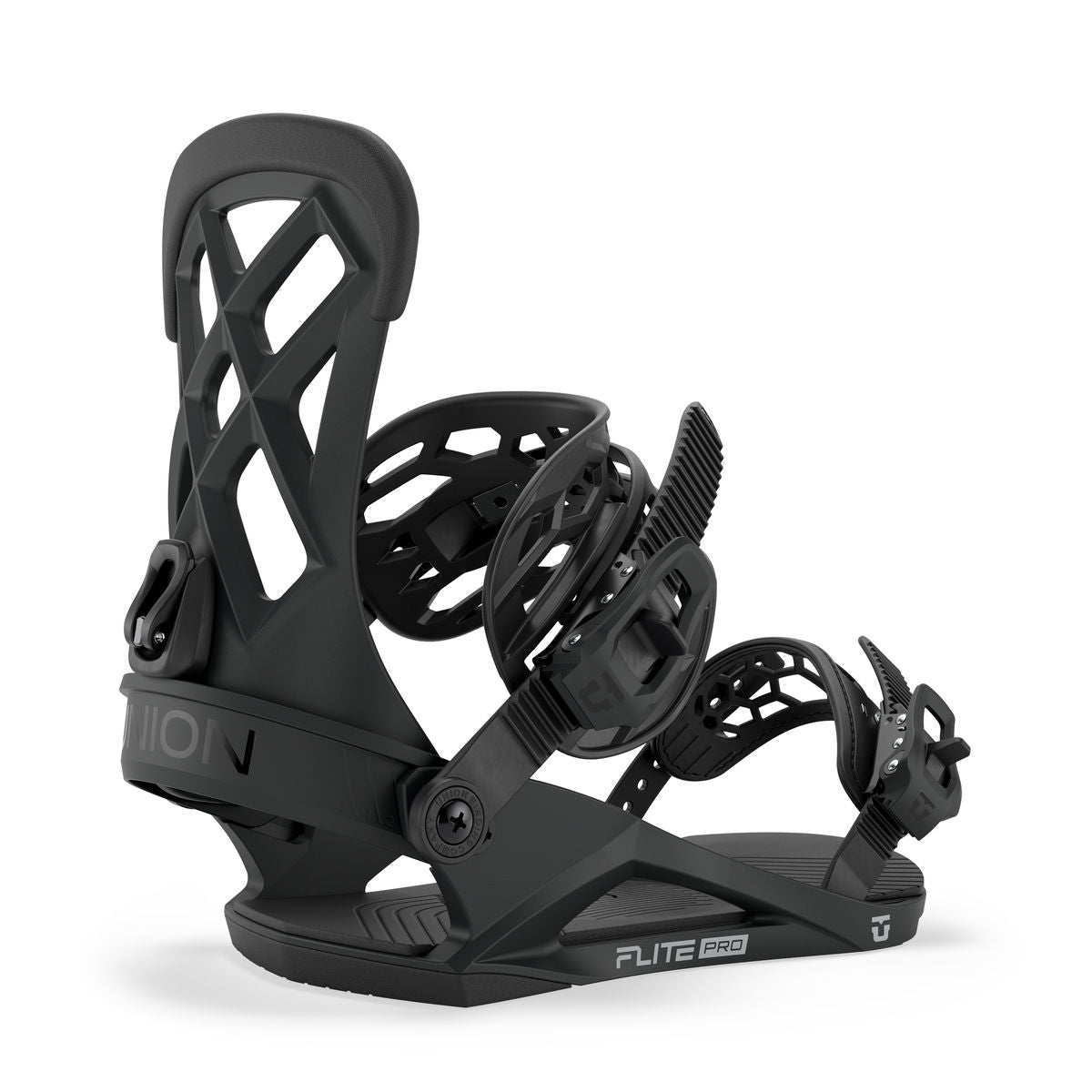 Men's Union Flite Pro Snowboard Bindings - Black - Union Bindings Strap