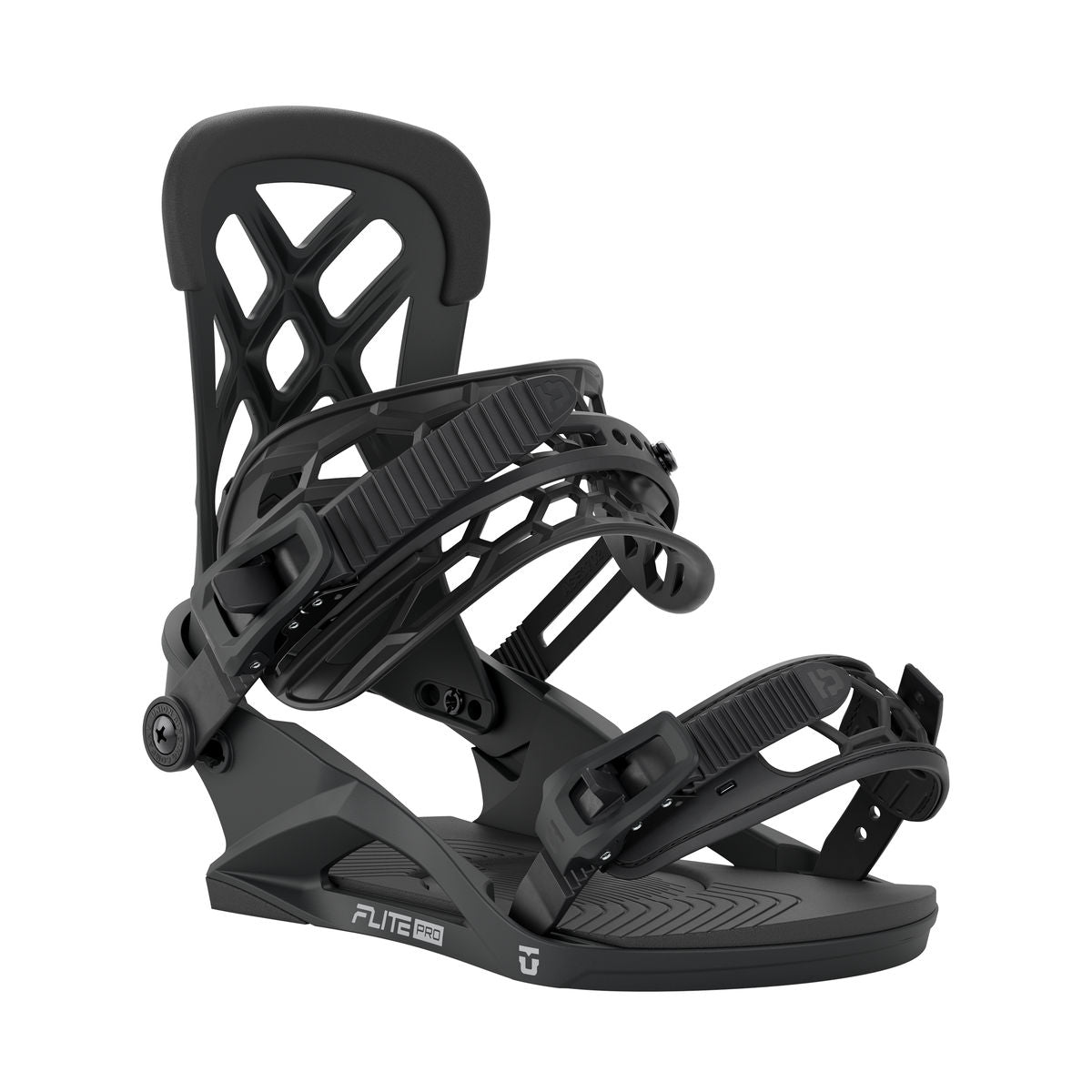 Men's Union Flite Pro Snowboard Bindings - Black - Union Bindings Strap - alternate view 2