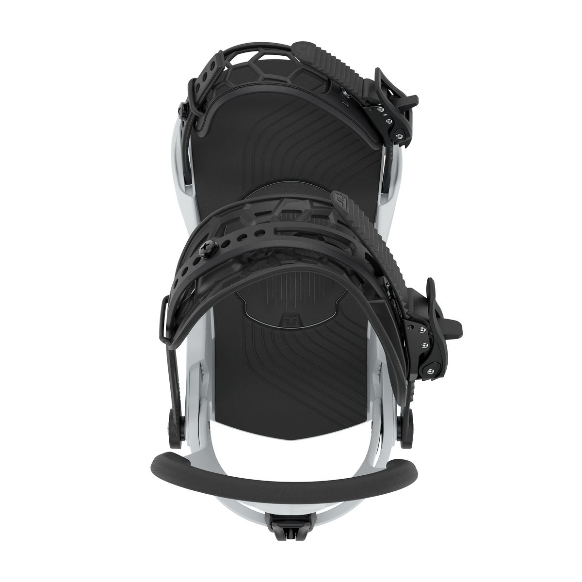Men's Union Flite Pro Snowboard Bindings - Grey - Union Bindings Strap - alternate view 4
