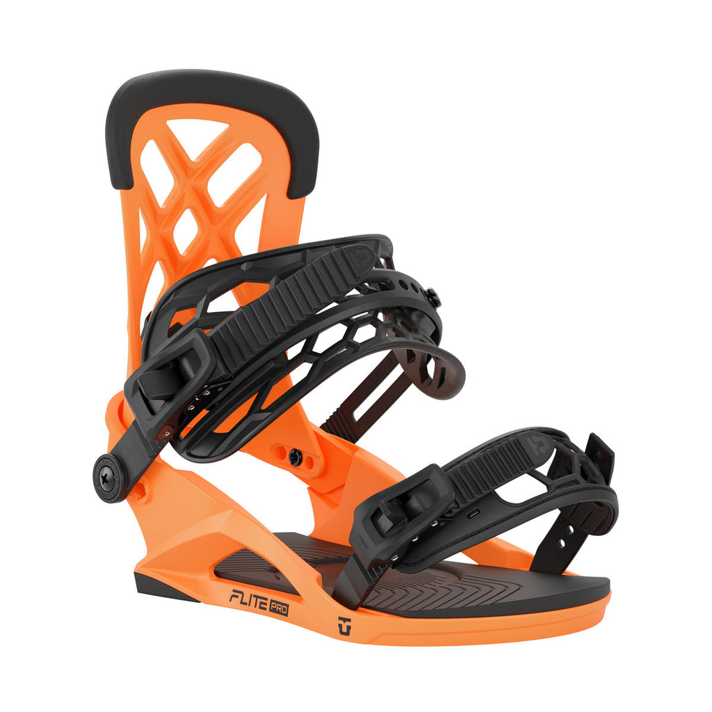 Men's Union Flite Pro Snowboard Bindings - Orange - Union Bindings Strap - alternate view 2