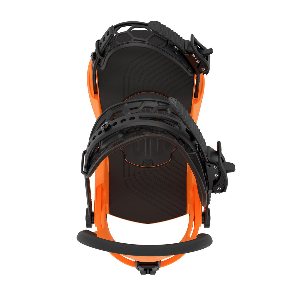 Men's Union Flite Pro Snowboard Bindings - Orange - Union Bindings Strap - alternate view 4