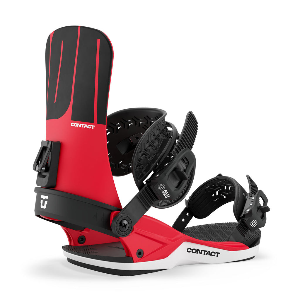 Men's Union Contact Snowboard Bindings - Red - Union Bindings Strap