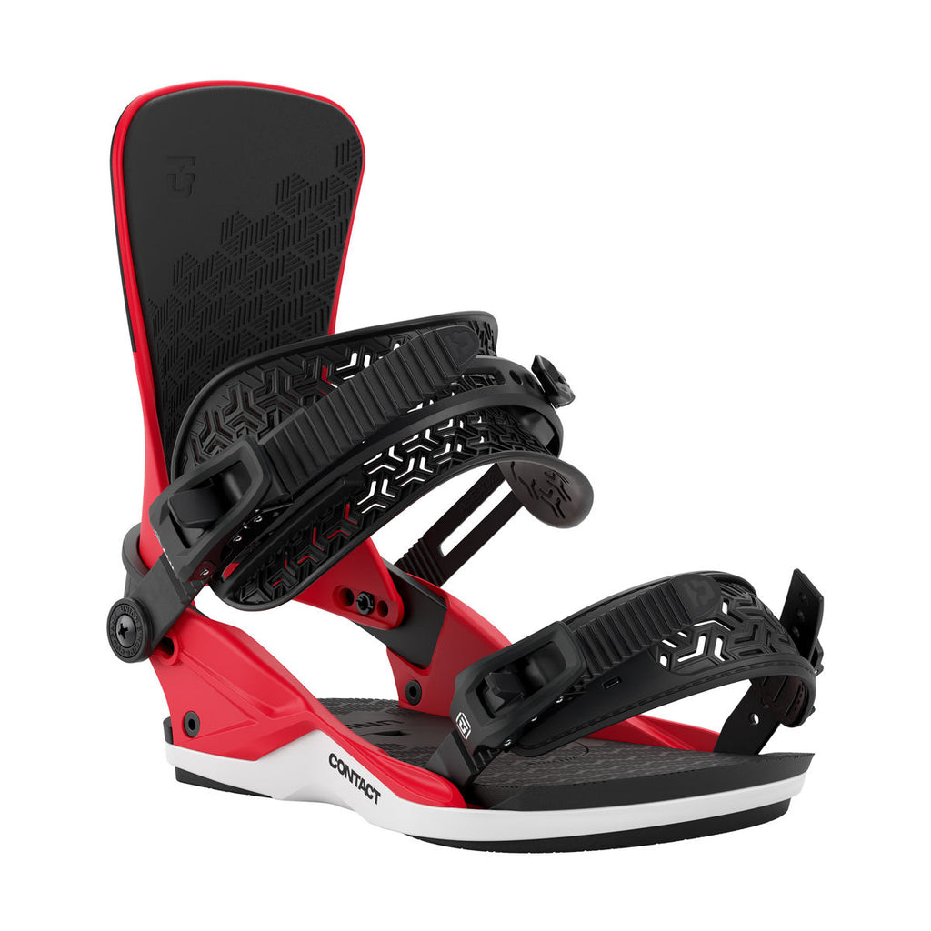 Men's Union Contact Snowboard Bindings - Red - Union Bindings Strap - alternate view 2