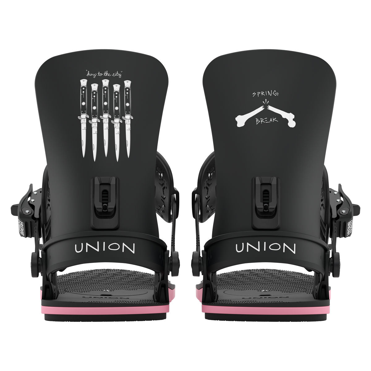 Men's Union Contact Snowboard Bindings - Spring Break - Union Bindings Strap - alternate view 5