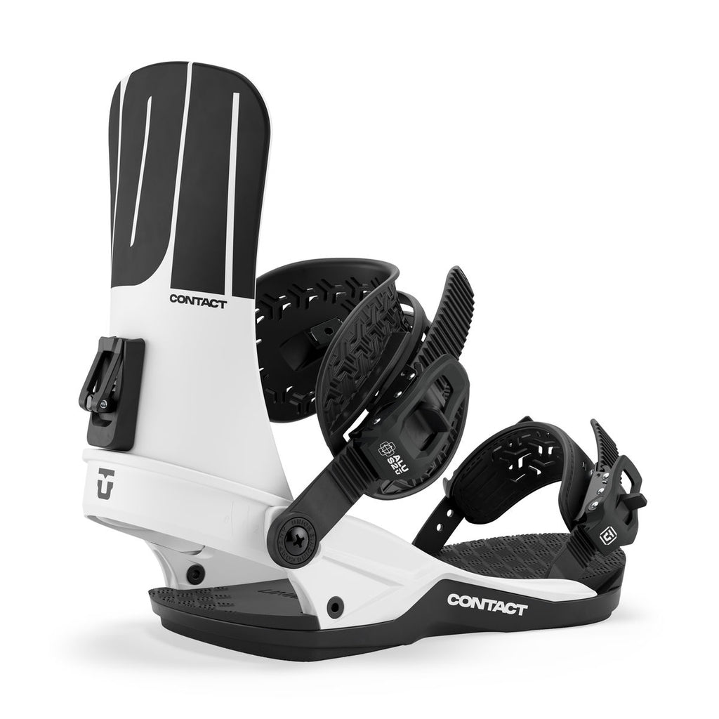Men's Union Contact Snowboard Bindings - White - Union Bindings Strap
