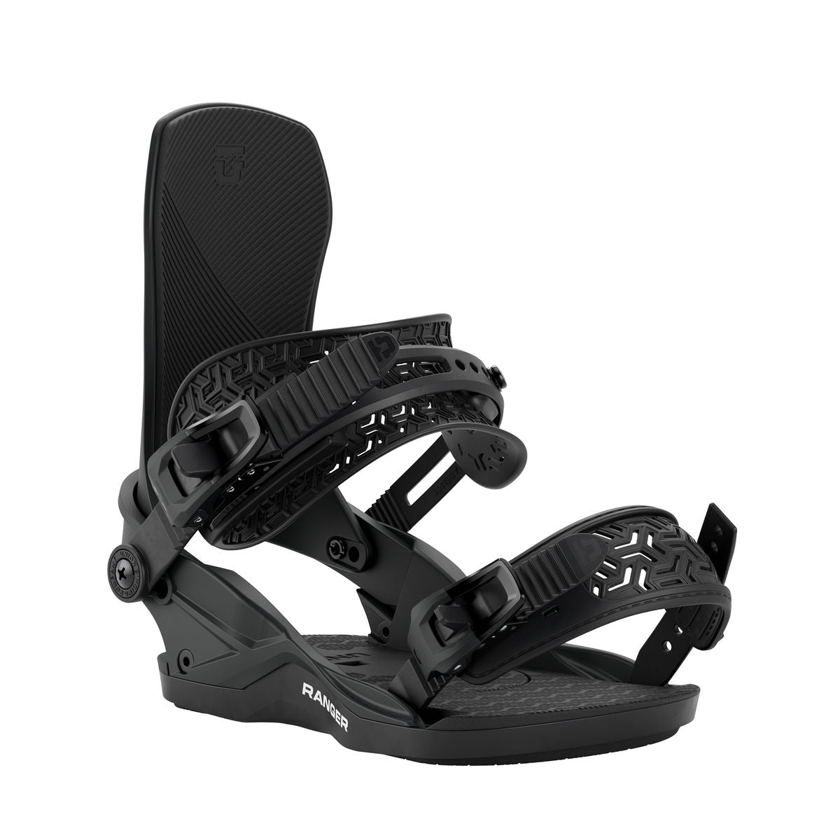 Kids' Union Ranger Snowboard Bindings - Black - Union Bindings Strap - alternate view 2