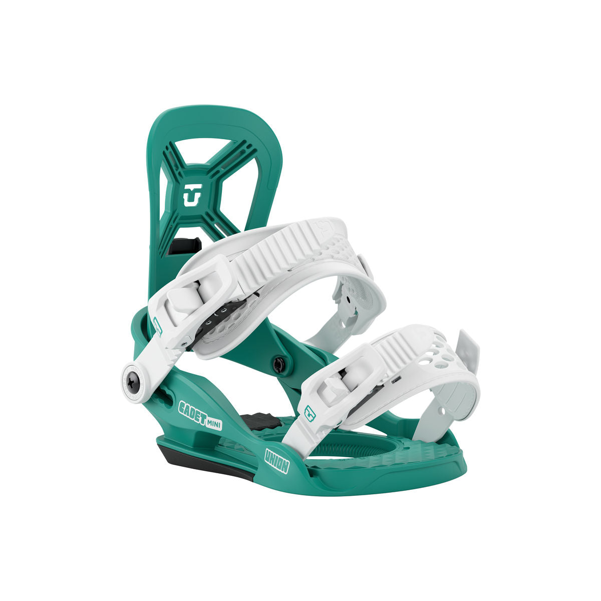 Kids' Union Cadet Mini Snowboard Bindings - Teal - Union Bindings Strap - alternate view 2