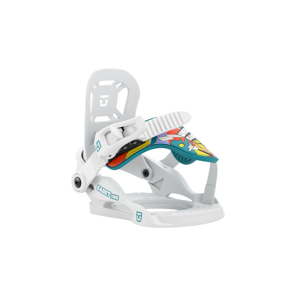 Kids' Union Cadet One Snowboard Bindings - White - Union Bindings Strap - alternate view 2