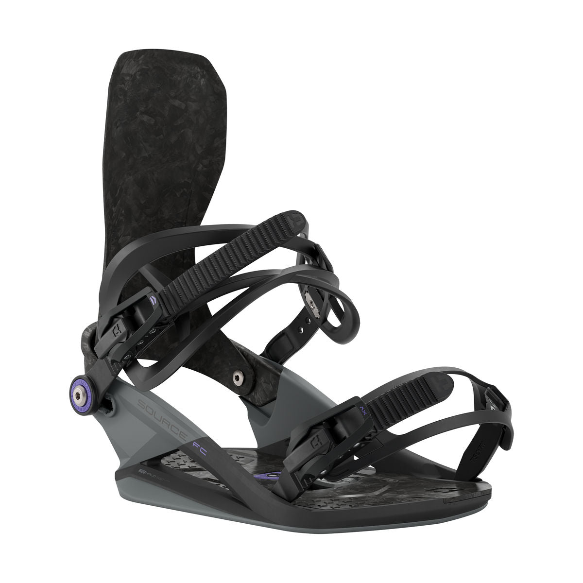 Union Source FC Snowboard Bindings - FC Black - Union Bindings Strap - alternate view 2