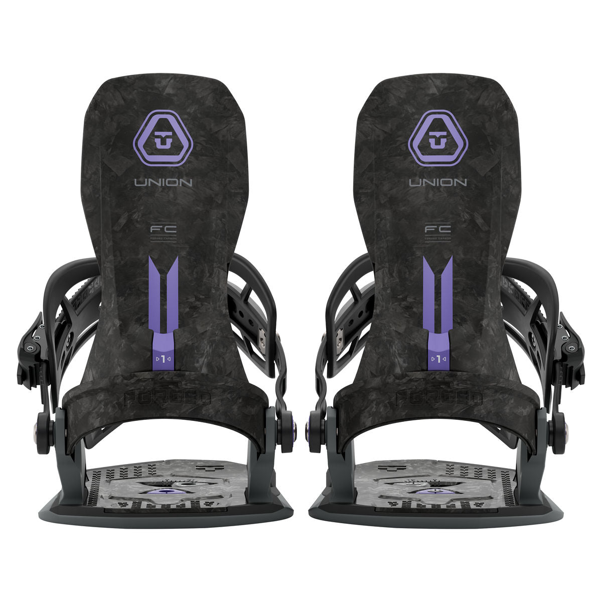 Union Source FC Snowboard Bindings - FC Black - Union Bindings Strap - alternate view 5