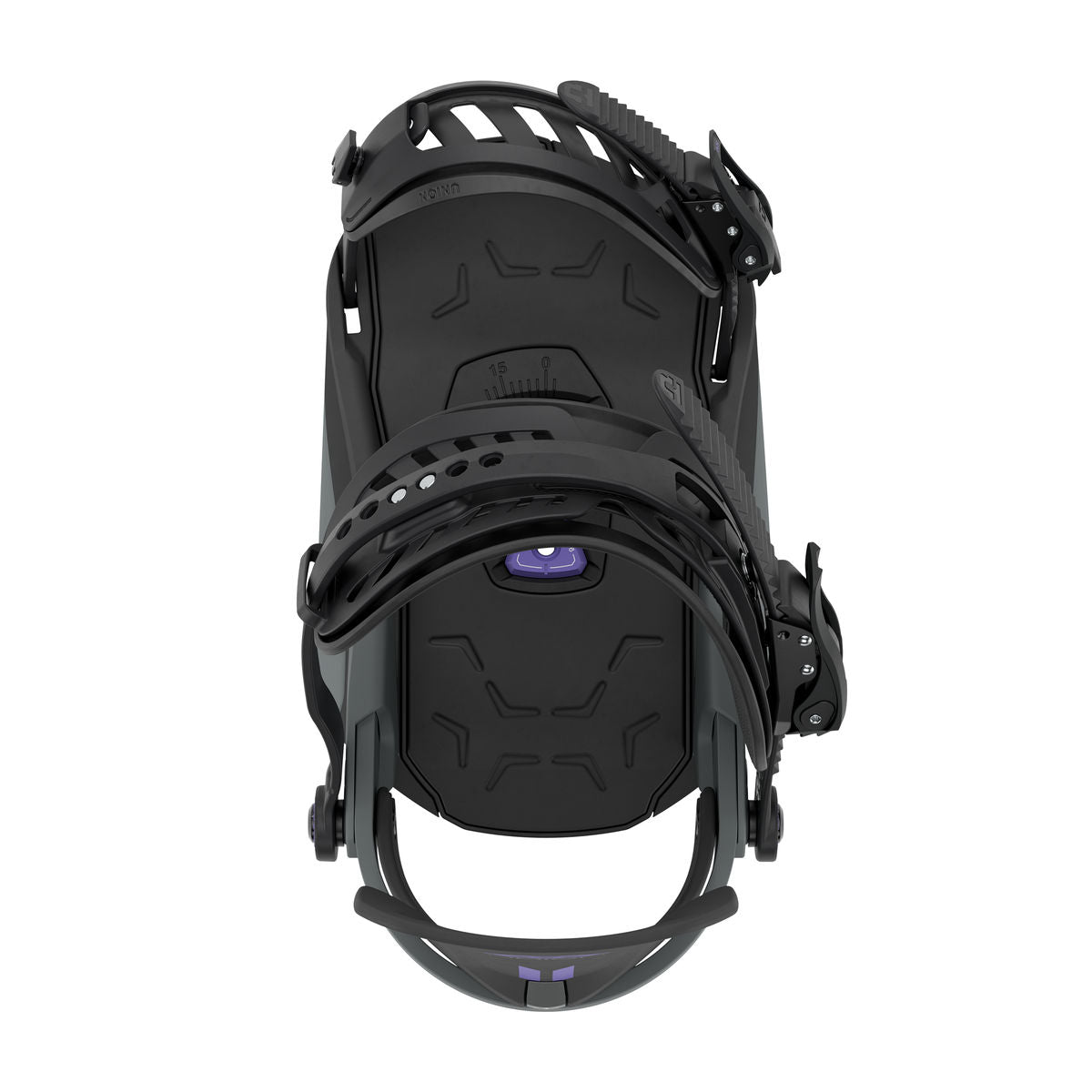 Union Source Snowboard Bindings - Black - Union Bindings Strap - alternate view 4